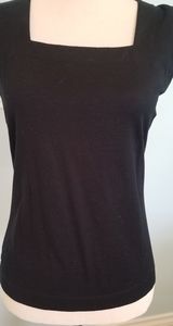 Akris black blouse